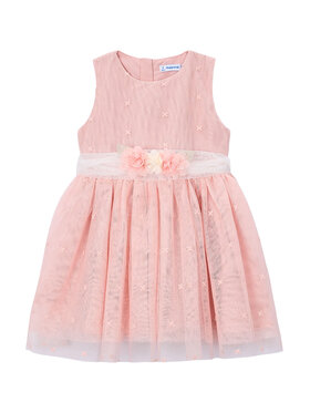 Mayoral Mayoral Vestito elegante 3919 Rosa Regular Fit