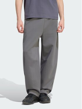adidas adidas Kalhoty z materiálu Z.N.E. OPEN HEMZ.N.E. OPEN HEM Šedá Loose Fit