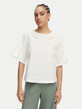 Weekend Max Mara Weekend Max Mara Blúz Targa 2615941102 Fehér Regular Fit