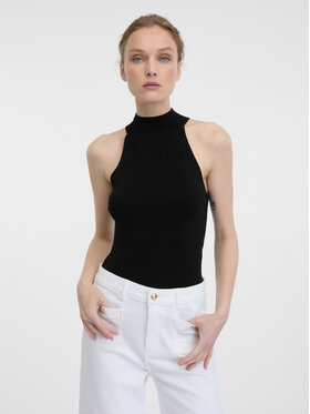 Orsay Orsay Podkoszulek 1000613660000__XXS Czarny Regular Fit