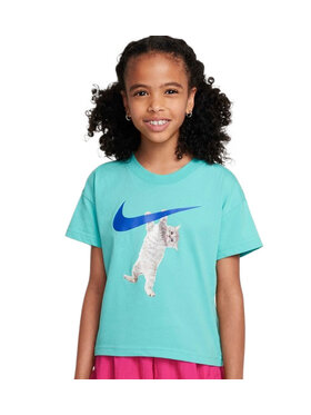 Nike Nike T-Shirt Sportswear Zielony Regular Fit