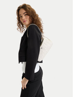 Calvin Klein Calvin Klein Ročna torba Quilted Sm Shoulder Bag LV04F3327G Bela