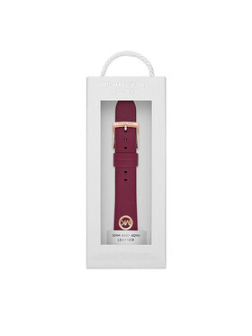 Michael Kors Michael Kors Допълнителна каишка за часовник MKS8043 Бордо