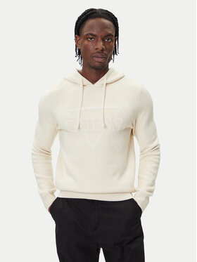 Guess Guess Mikina M5BR18 Z0470 Béžová Regular Fit