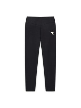 Diadora Diadora Legginsy DIADORA L.LEGGINGS ESS. SPORTS Czarny Regular Fit
