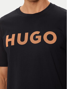 Hugo T-shirt Dulivio 50513309 Crna Regular Fit