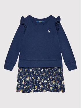 Polo Ralph Lauren Polo Ralph Lauren Ежедневна рокля 312877816001 Тъмносин Regular Fit