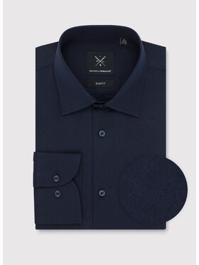 Pako Lorente Pako Lorente Koszula P000B-1X-008 Granatowy Slim Fit