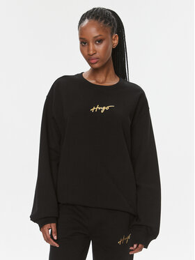 Hugo Hugo Sweatshirt Classic 50508558 Noir Relaxed Fit