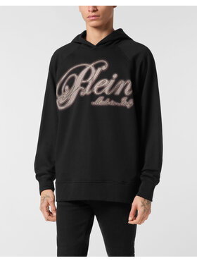 PHILIPP PLEIN PHILIPP PLEIN Bluza 26933 Czarny Regular Fit