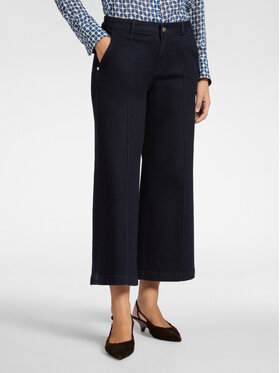 Elena Mirò Elena Mirò Jeansy P477P000297N034 Niebieski Cropp Fit