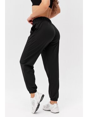 ROUGH RADICAL ROUGH RADICAL Spodnie dresowe CHILLFIT LONG Czarny Slim Fit