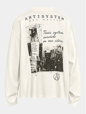 MADE BY SOCIETY MADE BY SOCIETY T-Shirt WIDE FIT - T17705 Biały Basic Fit