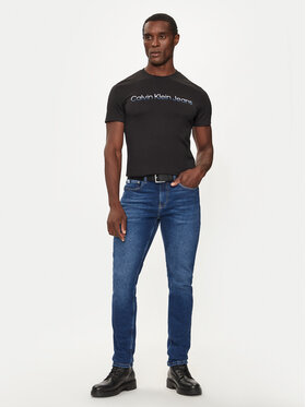 Calvin Klein Jeans Jeans Hlače J30J325735 Modra Slim Fit