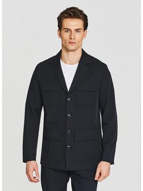 Pako Lorente Pako Lorente Marynarka P26SF-3X-008 Granatowy Slim Fit