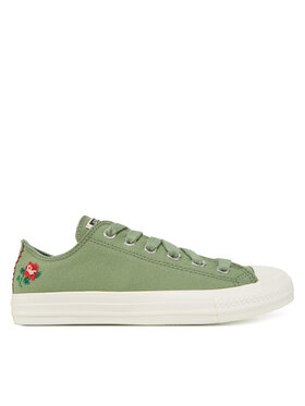 Converse Converse Sportbačiai Chuck Taylor All Star Rose Cross Stitch A13658C Žalia