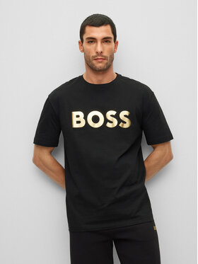 Boss Boss T-Shirt 50483774 Czarny Relaxed Fit