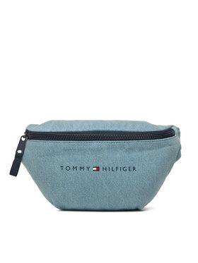 Tommy Hilfiger Tommy Hilfiger Saszetka nerka Th Essential Denim Bumbag AU0AU01976 Niebieski