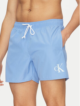 Calvin Klein Swimwear Calvin Klein Swimwear Pantaloncini da bagno KM0KM01101 Blu Regular Fit