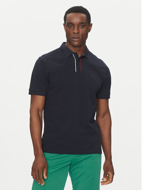 Hechter Paris Hechter Paris Polo marškinėliai Pique 74013 151902 Tamsiai mėlyna Regular Fit