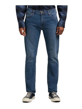 Lee Lee Jeansy DAREN ZIP FLY Niebieski Straight Fit