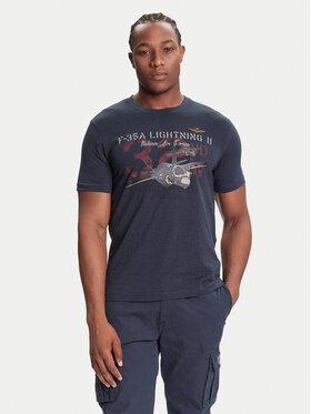 Aeronautica Militare Aeronautica Militare T-shirt 252TS2472UJ00708 Tamnoplava Regular Fit