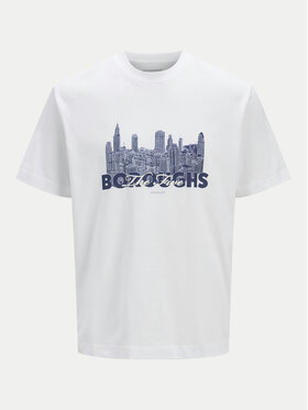 Jack&Jones Jack&Jones T-Shirt Boston 12272981 Bílá Relaxed Fit