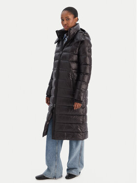 Tommy Hilfiger Tommy Hilfiger Μπουφάν πουπουλένιο Gloss WW0WW47356 Μαύρο Regular Fit