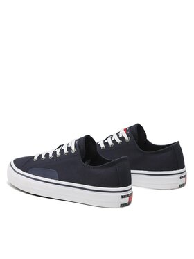 Tommy Jeans Tenis Superge Skate Canvas Ess EM0EM01175 Mornarsko Modra