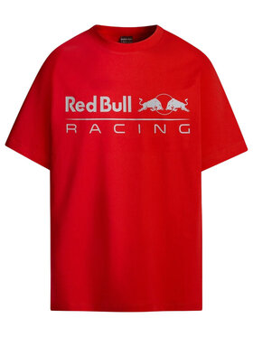 Pepe Jeans Pepe Jeans T-Shirt Red Bull Racing Logo Print 2025 Czerwony Regular Fit