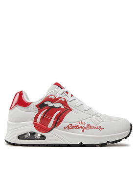 Skechers Skechers Sneakers Skechers Uno-Rolling Stones Single Bianco