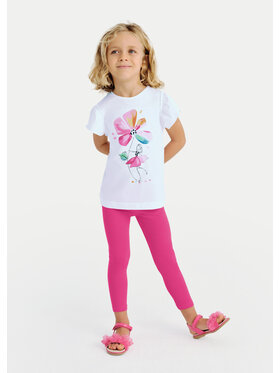 Mayoral Mayoral Set majica i leggins 3705 Ružičasta Regular Fit