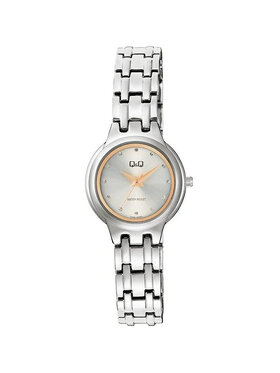 Q&Q Q&Q Hodinky F20A-002P Strieborná