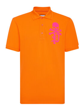 PHILIPP PLEIN PHILIPP PLEIN Polo 643 Arancione Slim Fit