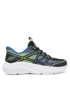 Skechers Skechers Sneakersy Microspec Velocity - Grid-Shift 404220L/BBLM Černá