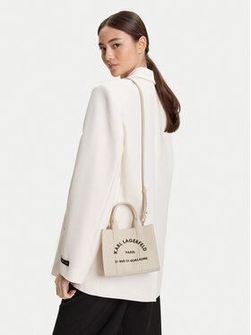 KARL LAGERFELD KARL LAGERFELD Torbica A3W50118 Écru