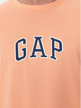 Gap Majica 570044-06 Oranžna Regular Fit