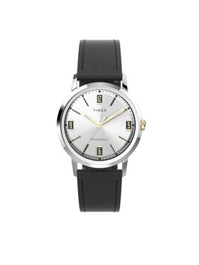 Timex Timex Часовник Marlin Mechanical TW2V44700 Черен