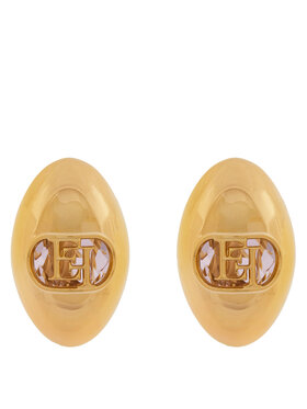 Elisabetta Franchi Elisabetta Franchi Σκουλαρίκια με κλιπ OR-46M-52E2-V180 Χρυσό