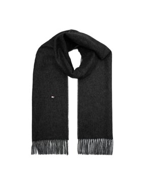 Tommy Hilfiger Tommy Hilfiger Šál TH CASHMERE PLAQUE AM0AM11509 Černá