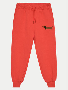 MINI RODINI Mini Rodini Pantaloni da tuta Dog 2473012342 Rosso Regular Fit