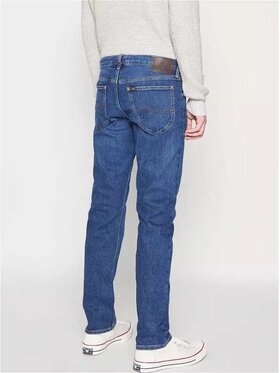 Lee Lee Jeansy DAREN ZIP FLY Niebieski Straight Fit