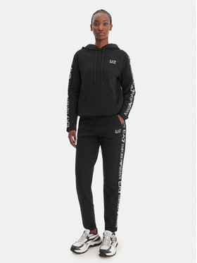 EA7 Emporio Armani EA7 Emporio Armani Tepláková souprava 7W000116 AF10443 MC001 Černá Regular Fit