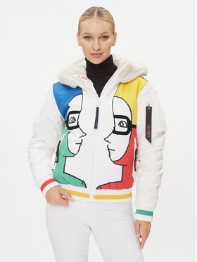 Rossignol Rossignol Lyžařská bunda Space RLMWJ51 Bílá Regular Fit