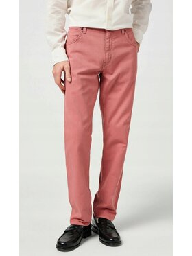 Wrangler Wrangler Spodnie materiałowe Greensboro Czerwony Regular Fit