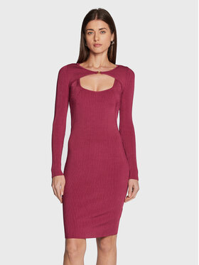Marciano Guess Marciano Guess Komplet pletených šatů a svetru 3RGK05 5662Z Růžová Slim Fit