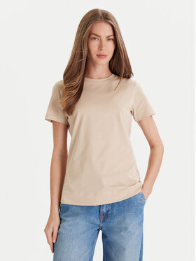 JOOP! JOOP! T-Shirt 58 253JE58Tia 30049367 Beżowy Slim Fit