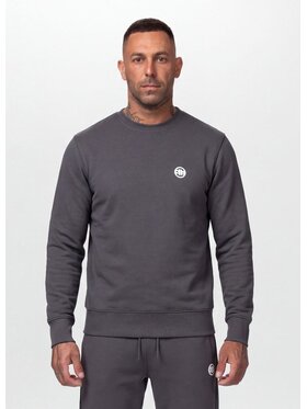 PITBULL PITBULL Bluza CHARGER SMALL LOGO Szary Regular Fit