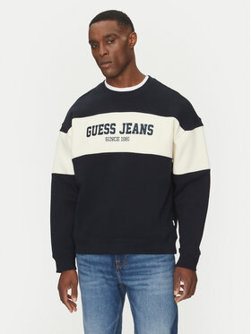 Guess Jeans Guess Jeans Tričko M4BQ39 K9V31 Tmavomodrá Regular Fit