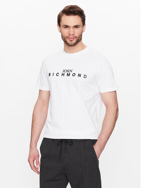 John Richmond John Richmond T-Shirt Maicon RMP23231TS Biały Regular Fit